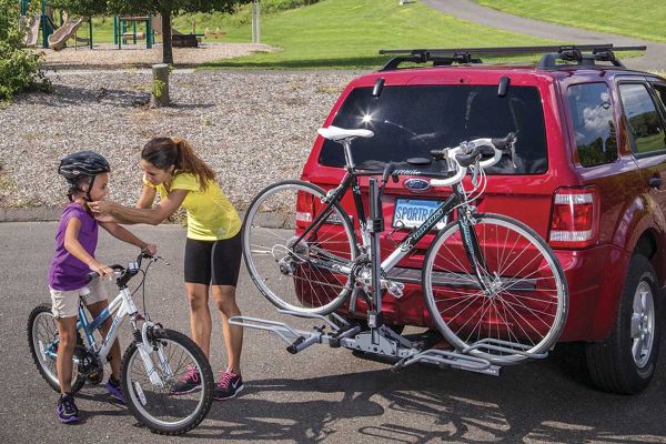 llevar una bici en tu auto 