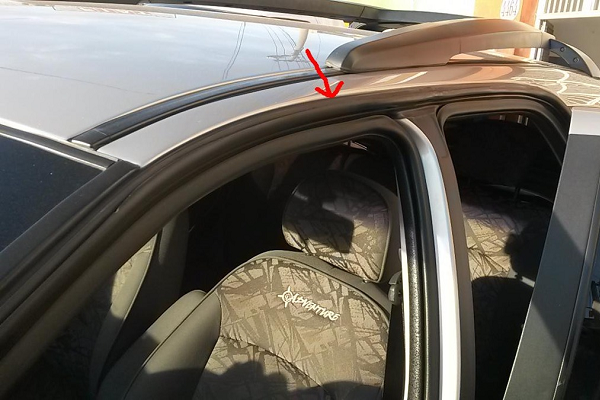 burletes de la puerta del auto