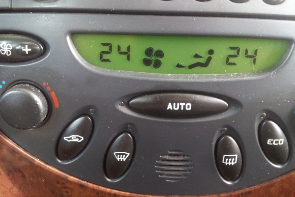 La calefacción del auto no funciona
