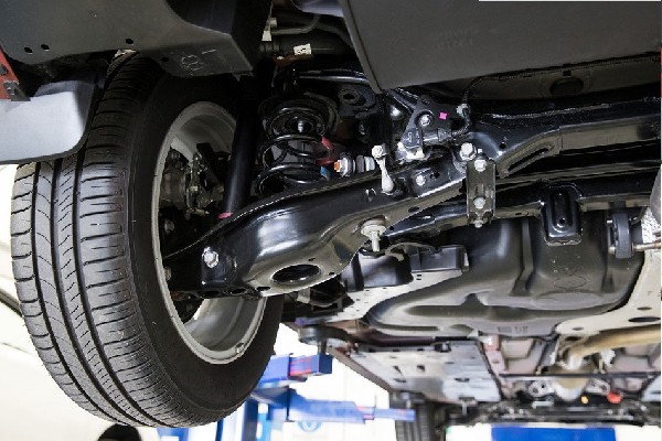 Suspensión del auto 