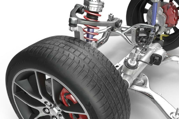 Las suspensiones delanteras dependientes tienen un eje delantero rígido que conecta las ruedas delanteras.