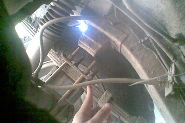 pedal del freno está suave